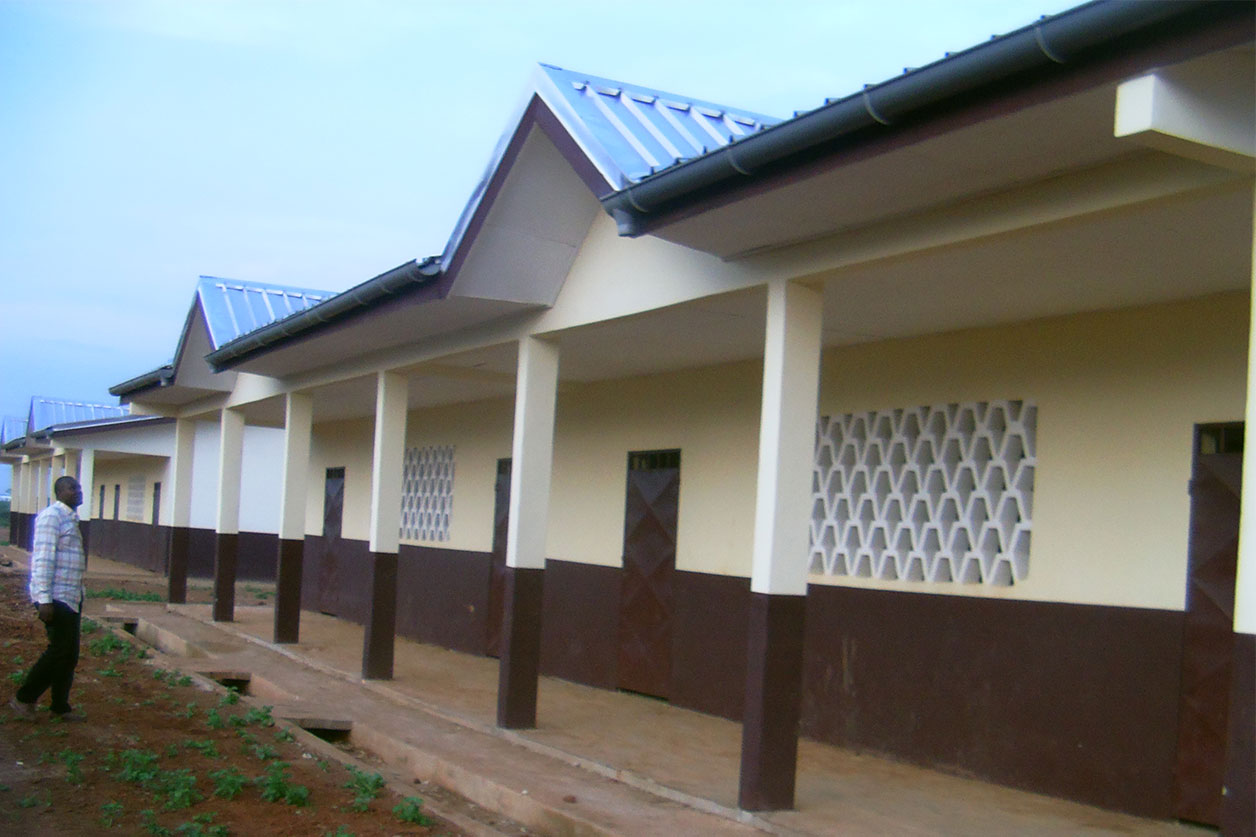 Blocs de salle de classe d'Andong Commune de Nkoteng, région du Centre
